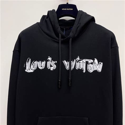 louis vuitton crewneck 2018|Louis Vuitton graphic hoodie.